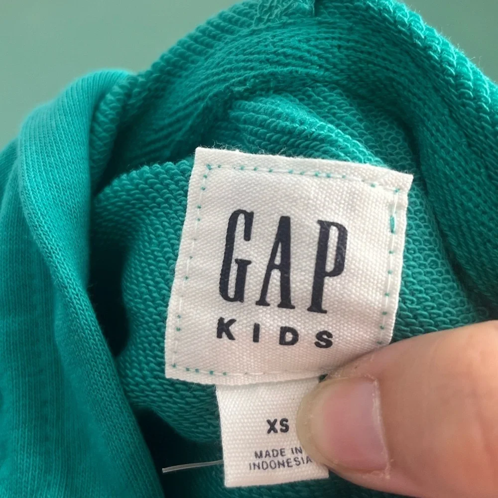 Gap kids Jade Fountain colorblock Hoodie and Pants size xs